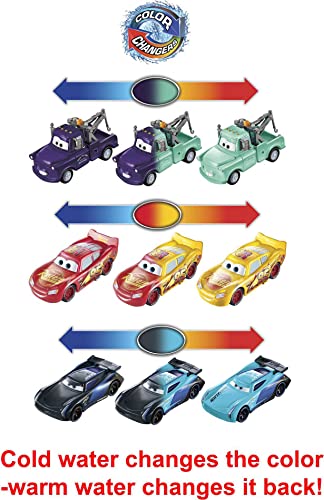 Foto 4 pulgar | Venta Internacional - Toy Disney Cars Color Changers, Paquete De 3 Vehículos Con Luz