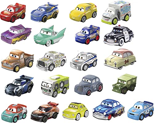 Foto 2 pulgar | Venta Internacional - Toy Disney Cars Toys Mini Racers, Paquete De 21 Personajes Fundidos A Presión