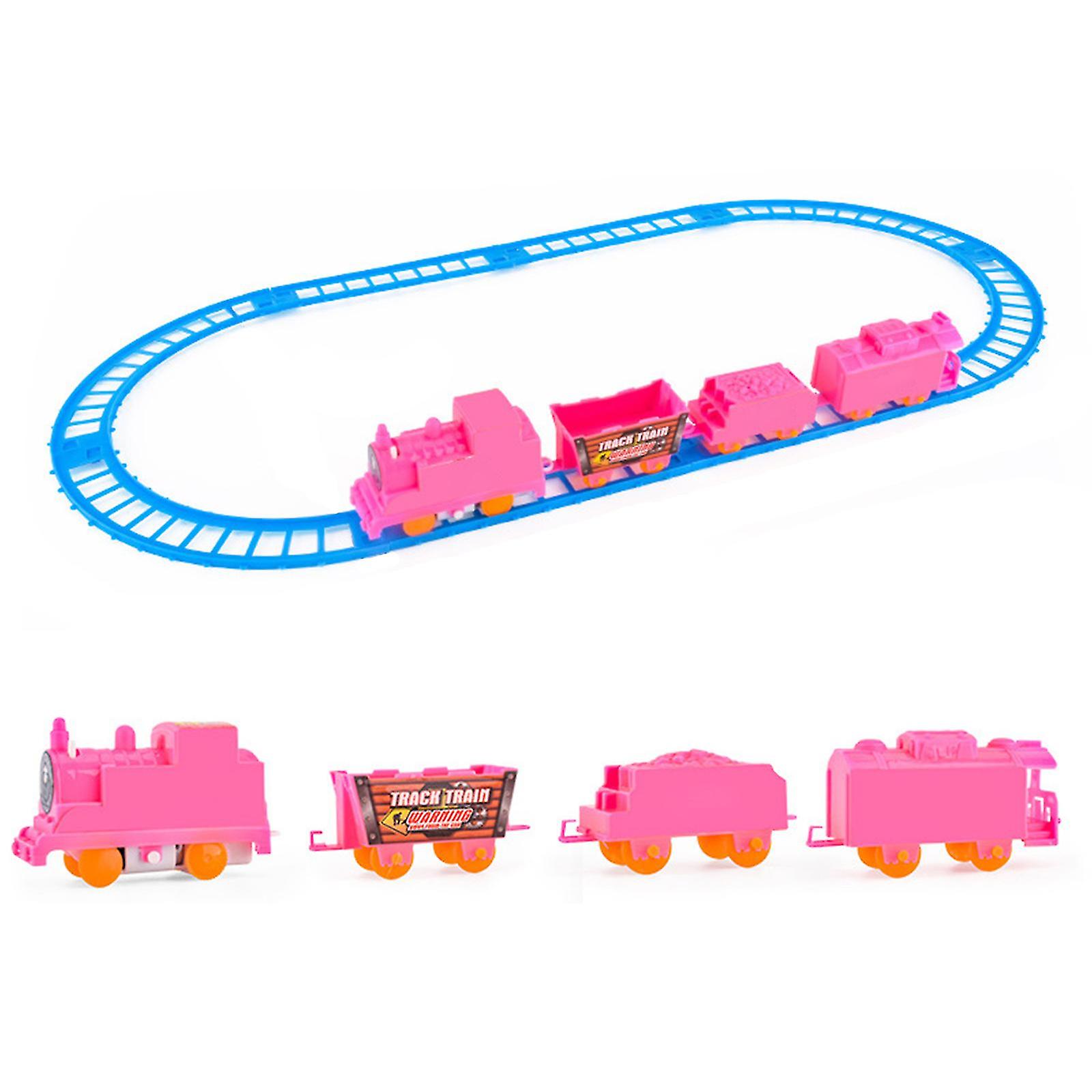 Foto 2 pulgar | Venta Internacional - Juego De Vías De Tren Puzzle Toy Con 3/4 Vagones Para Niños De 3 A 5 Años