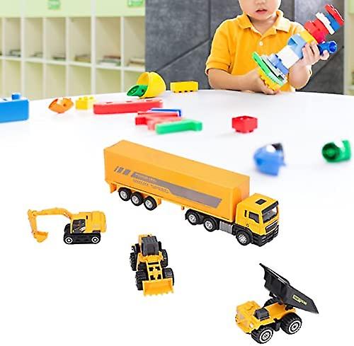 Foto 4 pulgar | Venta Internacional - Set De Juguetes Para Vehículos De Construcción Set De Juego Para Vehículos De Ingeniería