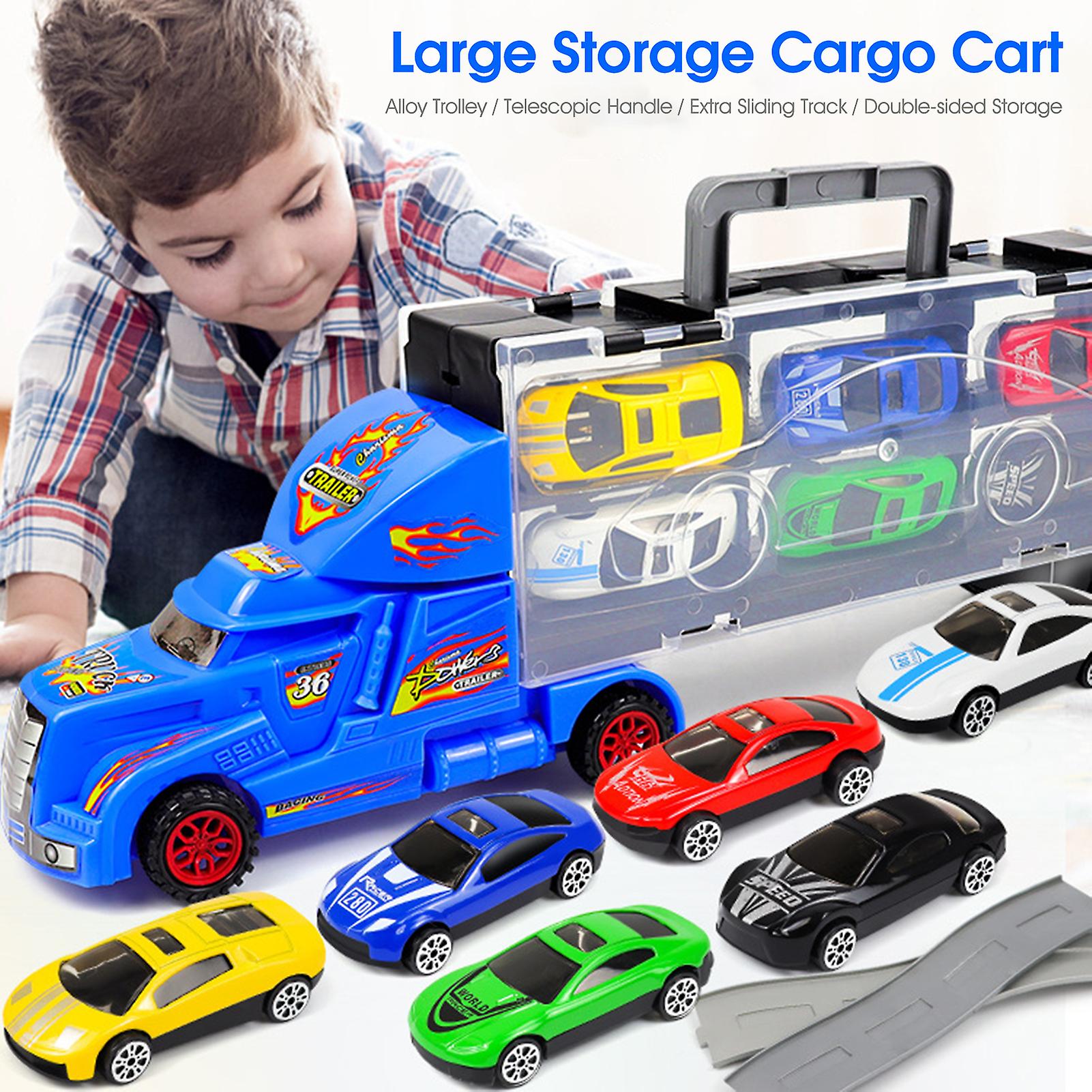 Foto 3 pulgar | Venta Internacional - Minicoche Portacontenedores Farfi Para Niños Toy Car Con Pista Deslizante 6