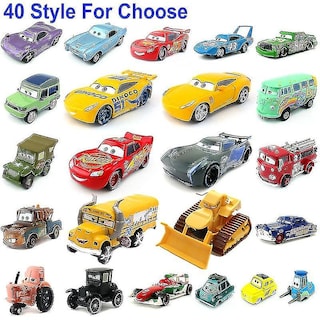Foto 2 | Venta Internacional - Coche De Juguete Disney Pixar Metal Funding A Escala 1:55 Para Niños