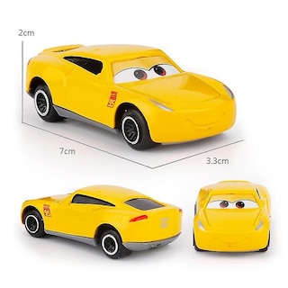 Foto 3 | Venta Internacional - Set De Juguetes Disney Pixar Cars 3 Lightning Mcqueen Jackson Storm