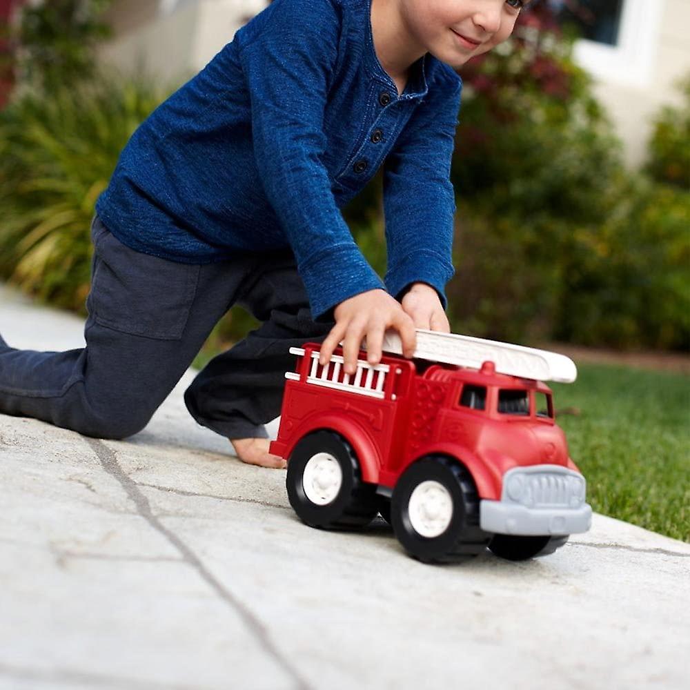 Foto 3 pulgar | Venta Internacional - Fire Truck Green Toys Bpa Free Para Juegos Imaginativos