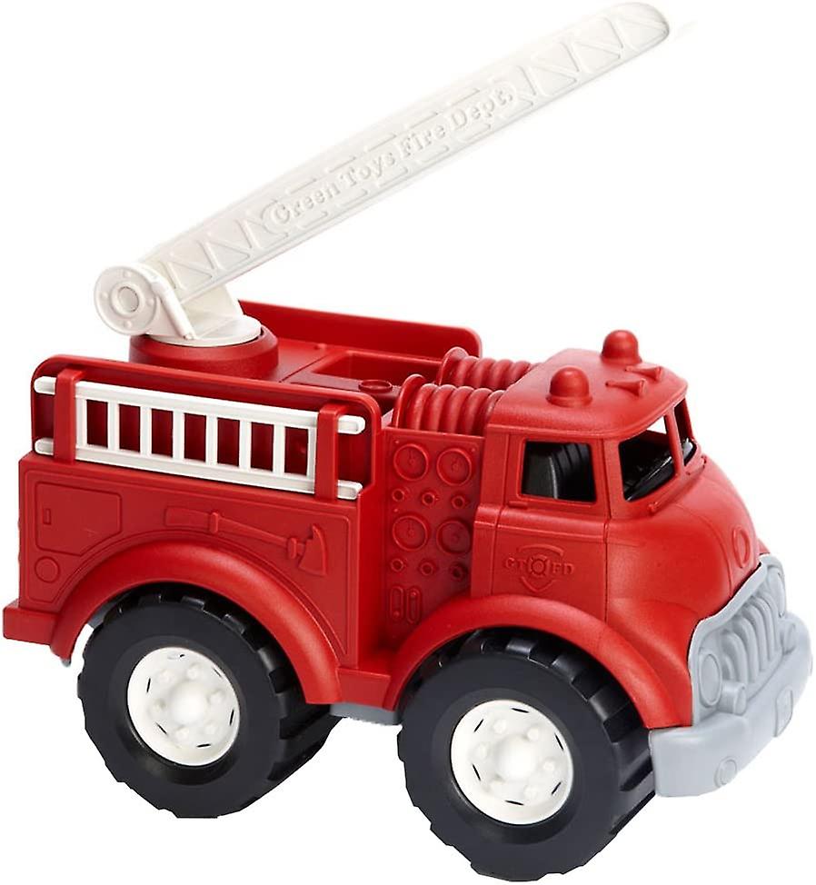 Foto 4 pulgar | Venta Internacional - Fire Truck Green Toys Bpa Free Para Juegos Imaginativos