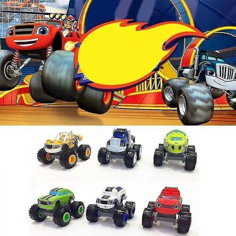 Foto 3 | Venta Internacional - Set De Vehículos Toy Blaze Y The Monster Machines