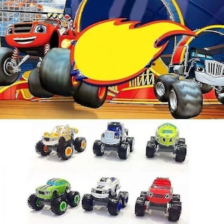 Foto 3 | Venta Internacional - Set De Vehículos Toy Blaze Y The Monster Machines
