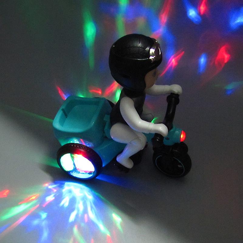 Foto 4 pulgar | Venta Internacional - Triciclo Stunt Toy Volquete Giratorio con Iluminación Musical para Niños