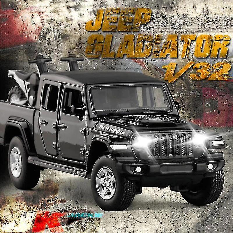 Foto 5 pulgar | Venta Internacional - Modelo De Coche Fundido A Presión Jeep Gladiator A Escala 1/32 Con Sonido Y Luz