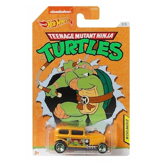 Foto 3 | Venta Internacional - Auto De Juguete Hot Wheels Teenage Mutant Ninja Turtles Michelangelo