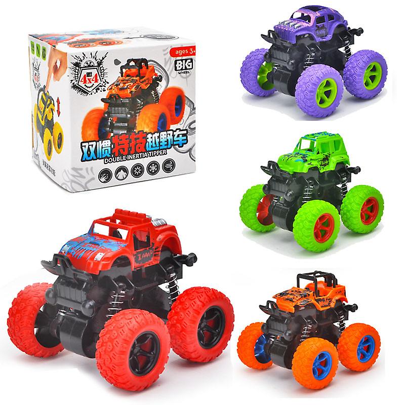 Foto 6 pulgar | Venta Internacional - Coche De Acrobacias Toy Truck Mini 4wd Monster Truck Para Niños