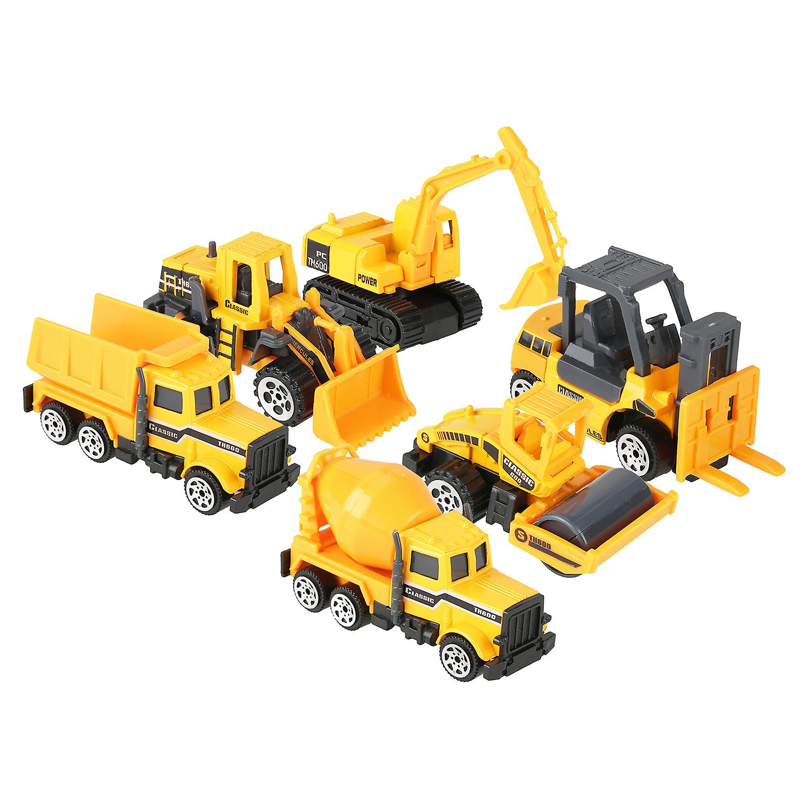 Foto 2 pulgar | Venta Internacional - Coche De Juguete, 6 Unidades Por Juego, Aleación E Ingeniería Plástica A Escala 1:64