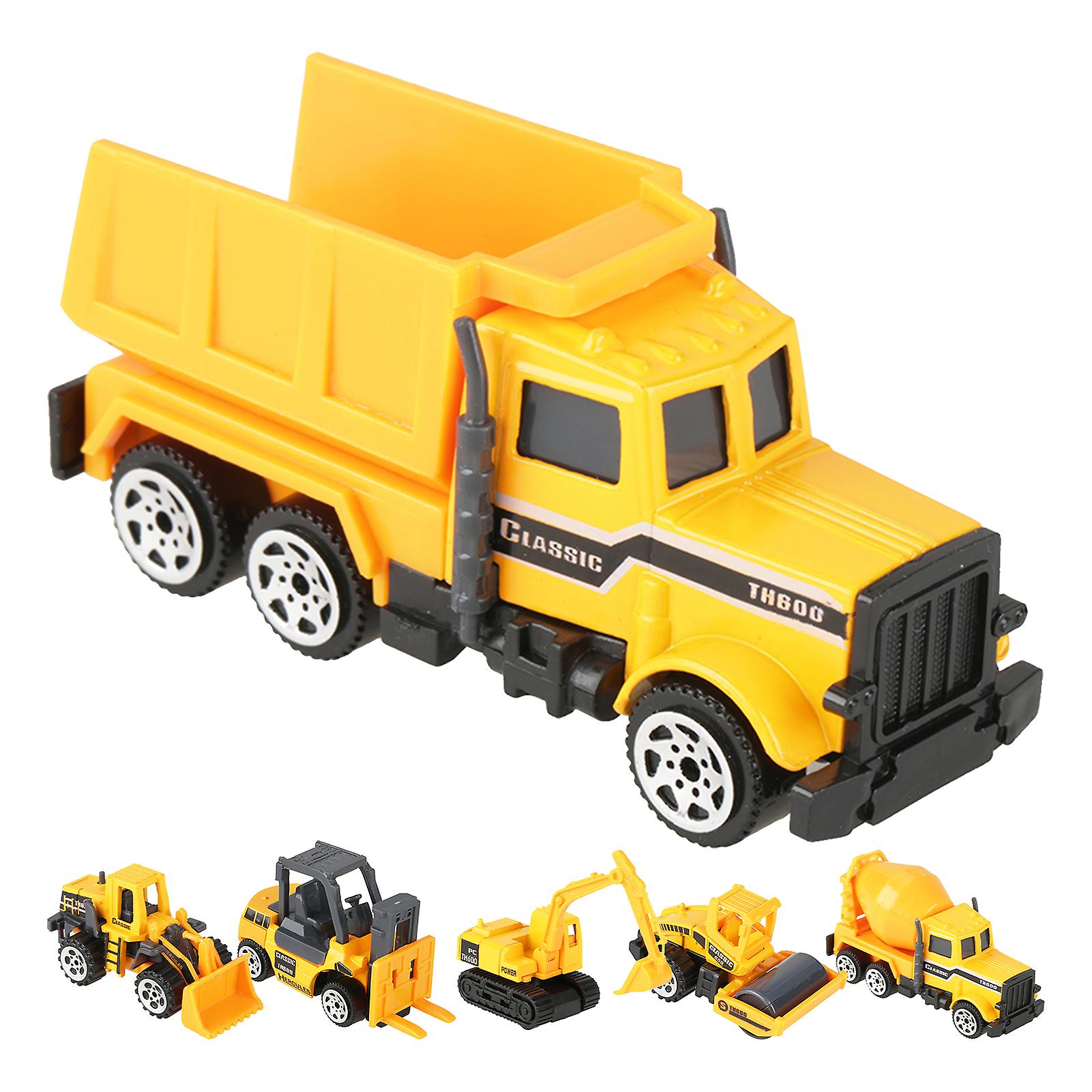 Foto 3 pulgar | Venta Internacional - Coche De Juguete, 6 Unidades Por Juego, Aleación E Ingeniería Plástica A Escala 1:64