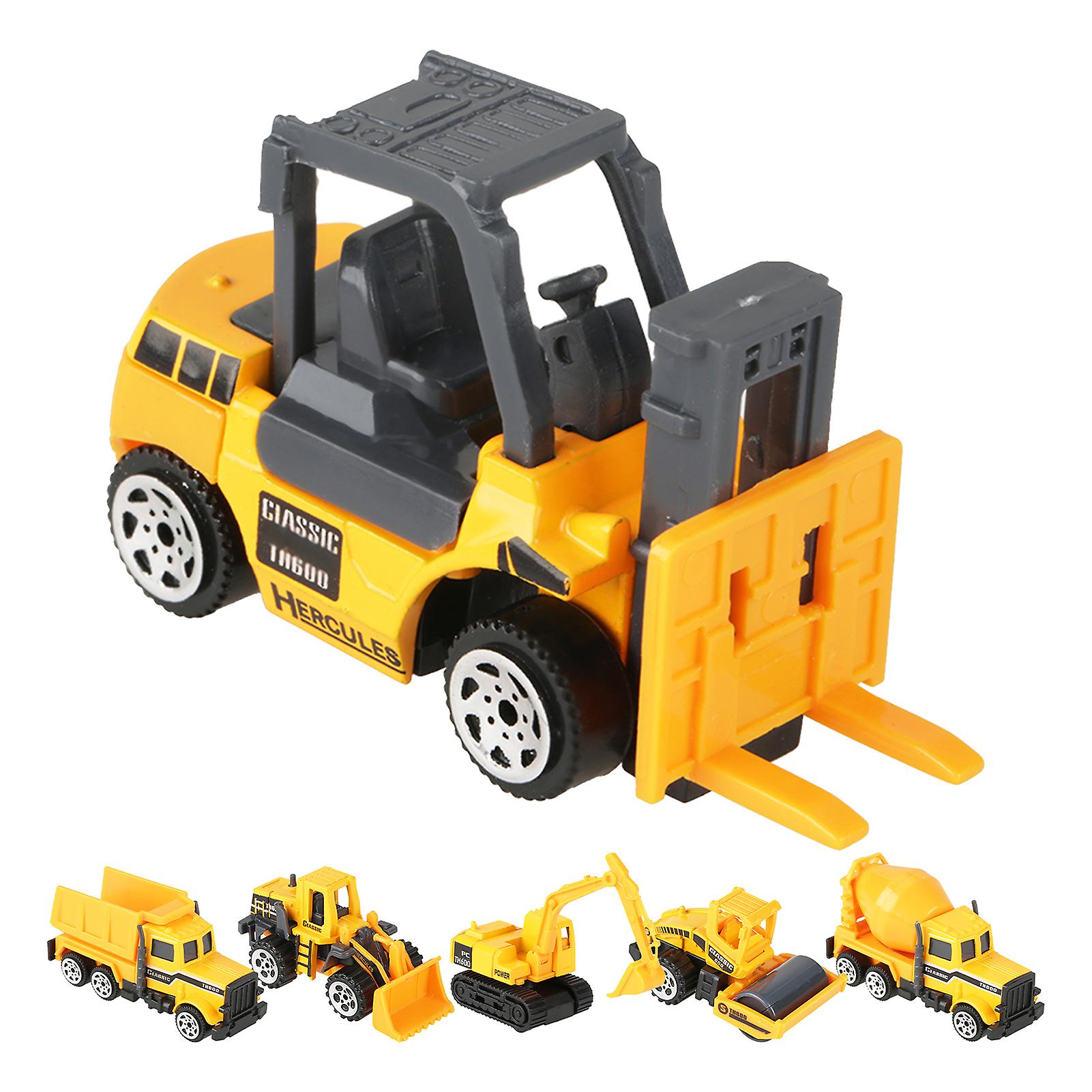 Foto 5 pulgar | Venta Internacional - Coche De Juguete, 6 Unidades Por Juego, Aleación E Ingeniería Plástica A Escala 1:64
