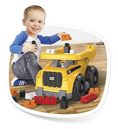 Foto 5 | Venta Internacional - Juguete De Construcción Mega Bloks Cat Fisher-price Para Niños Pequeños Con Basurero