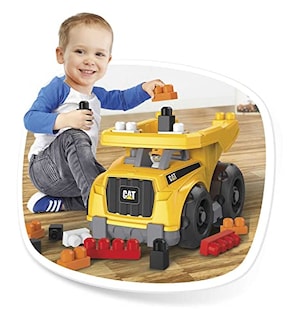 Foto 5 | Venta Internacional - Juguete De Construcción Mega Bloks Cat Fisher-price Para Niños Pequeños Con Basurero