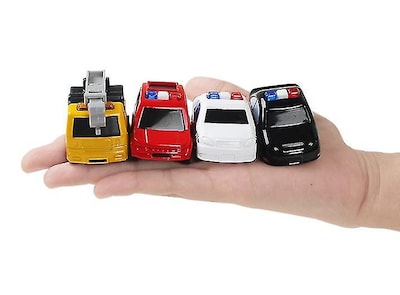 Foto 2 | Venta Internacional - Carro De Juguete De Aleación Deslizante Para Niños, 4 Unidades