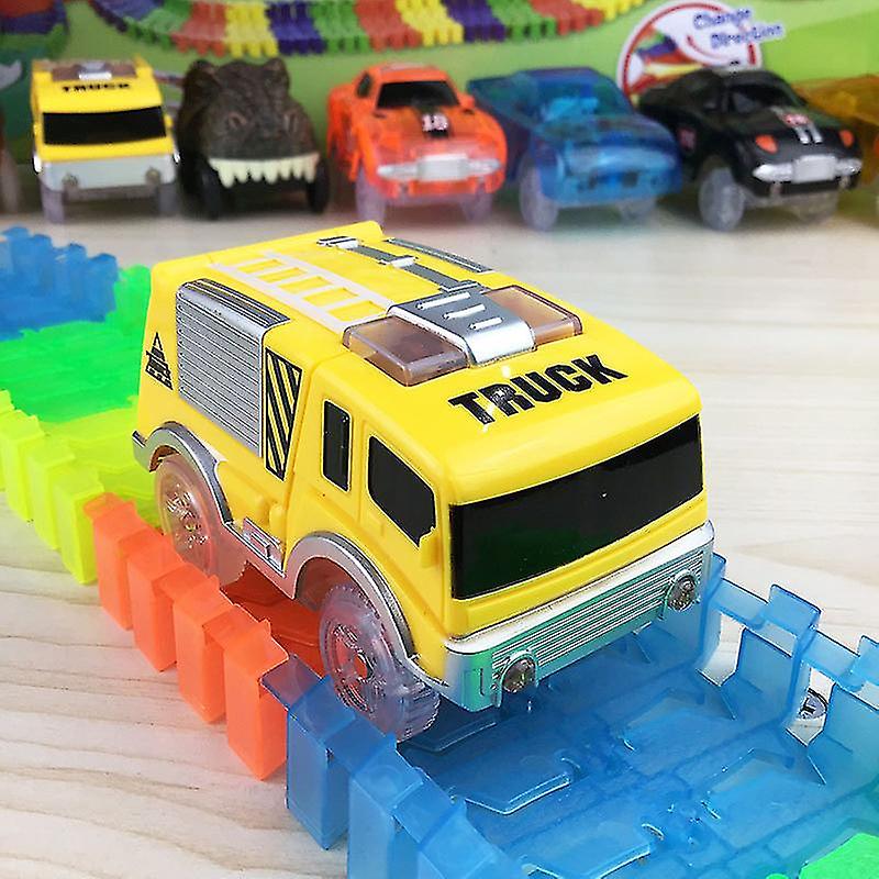 Foto 4 | Venta Internacional - Toy Track Car, 4 Unidades, Brillando Con Luces Led Para Niños Mayores De 3 Años