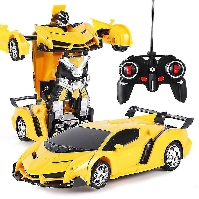 Foto 2 pulgar | Venta Internacional - Coche Robot De Juguete Que Se Transforma Con Control Remoto A Escala 1:18
