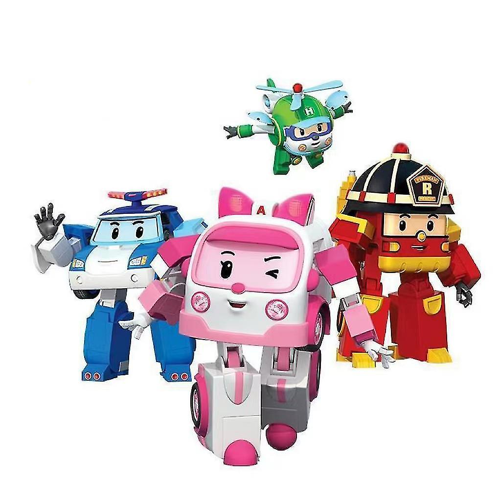 Foto 1 | Venta Internacional - Coche Robot De Juguete Para Niños, 4 Unidades, Transform Vehicle, Escala 1:4