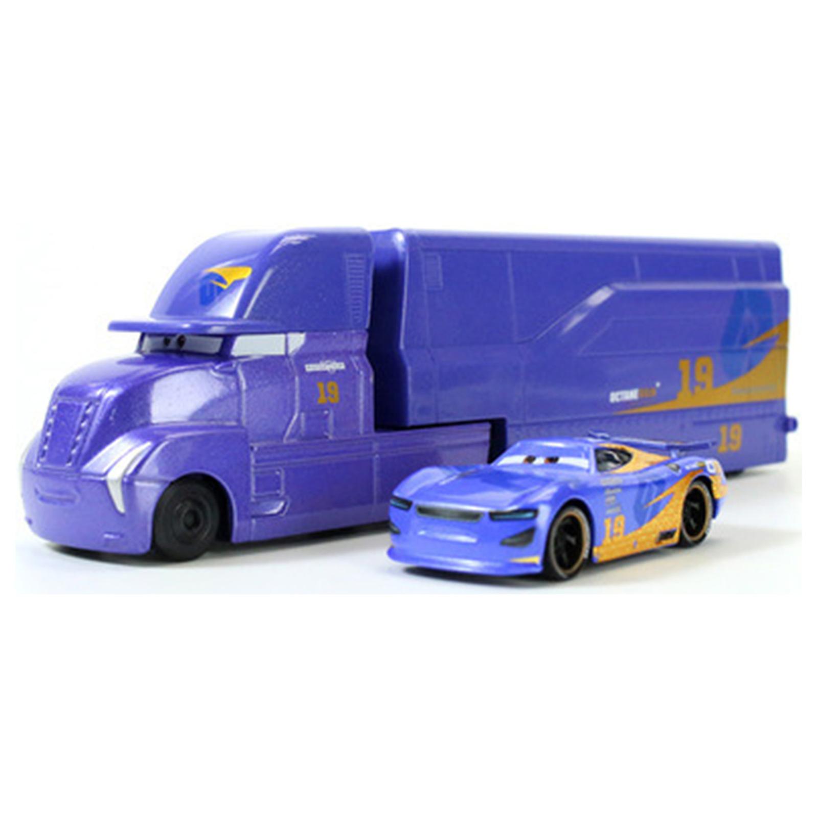 Venta Internacional - Toy Cars Cars 2 3 Película Mcqueen Y El Rey Y Chick Hicks & M