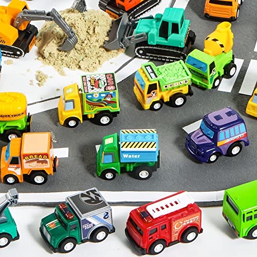Foto 8 pulgar | Venta Internacional - Set Vehículos de Juguete con Motor de Fricción 18 Piezas