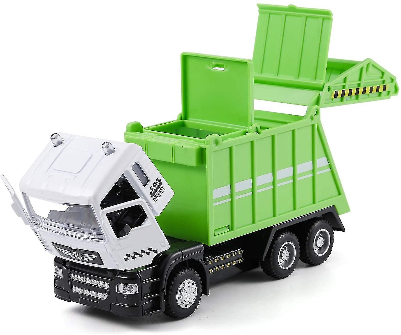Foto 4 pulgar | Venta Internacional - Camión De Construcción Toy Crane Metal Cars Con Luz Y Sonido