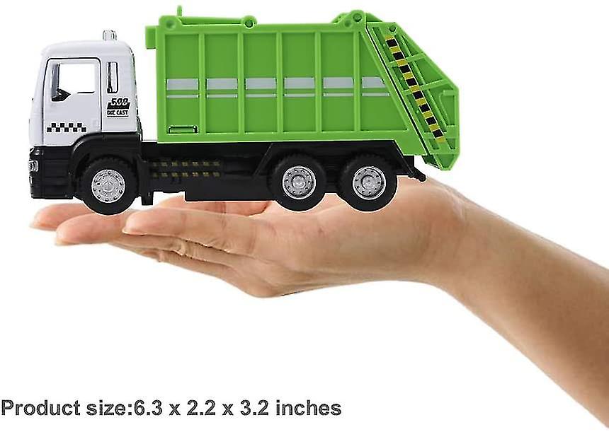 Foto 6 pulgar | Venta Internacional - Camión De Construcción Toy Crane Metal Cars Con Luz Y Sonido