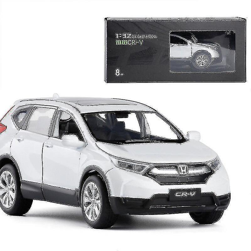 Venta Internacional - Coche Fundido A Presión Honda Crv A Escala 1:32 Con Sonido Y Luz Para Niños