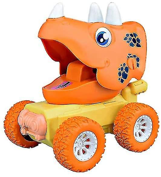 Venta Internacional - Dinosaur Toy Press & Go Dinosaur Car Para Niños De 2 A 5 Años