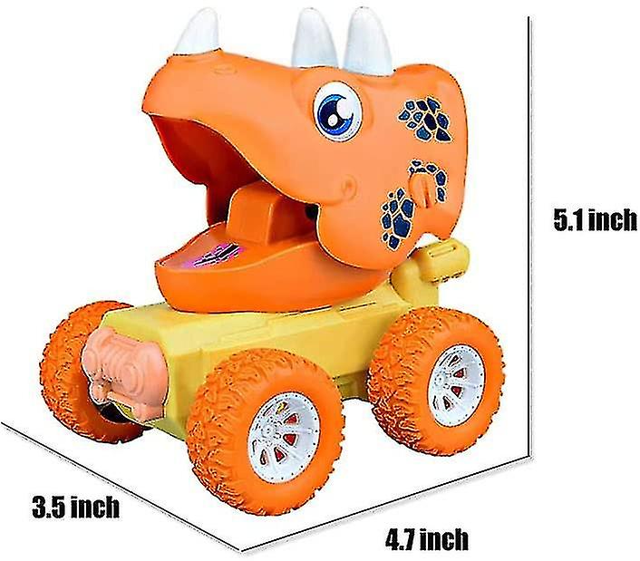 Foto 3 pulgar | Venta Internacional - Dinosaur Toy Press & Go Dinosaur Car Para Niños De 2 A 5 Años