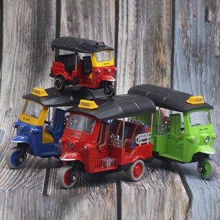 Foto 3 | Venta Internacional - Maqueta de Triciclo con Pantalla de Simulación Souvenirs Alloy Farfi