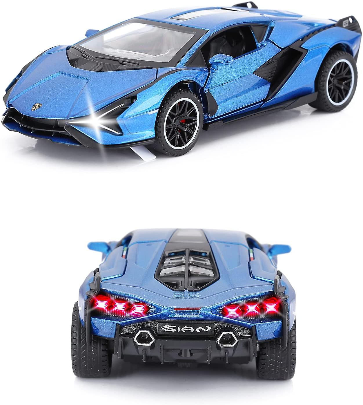 Foto 4 pulgar | Venta Internacional - Coche De Juguete De Metal Modelo Lamborghini Sian Fkp37 Con Luz Y Sonido