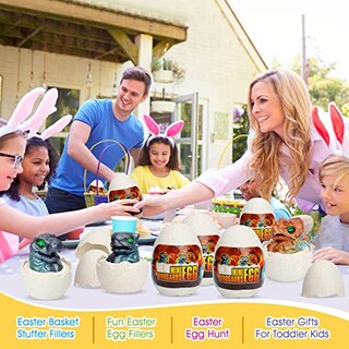 Foto 7 | Venta Internacional - Huevos De Dinosaurio Wideland De Toy Cars Para Niños De Más De 18 M Con Sounds & Li