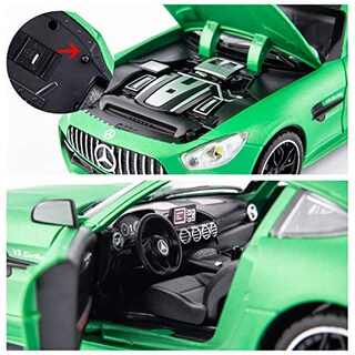 Foto 2 | Venta Internacional - Modelo de Coche de Juguete BDTCTK 1/24 Benz AMG GTR con Sonido y Luz