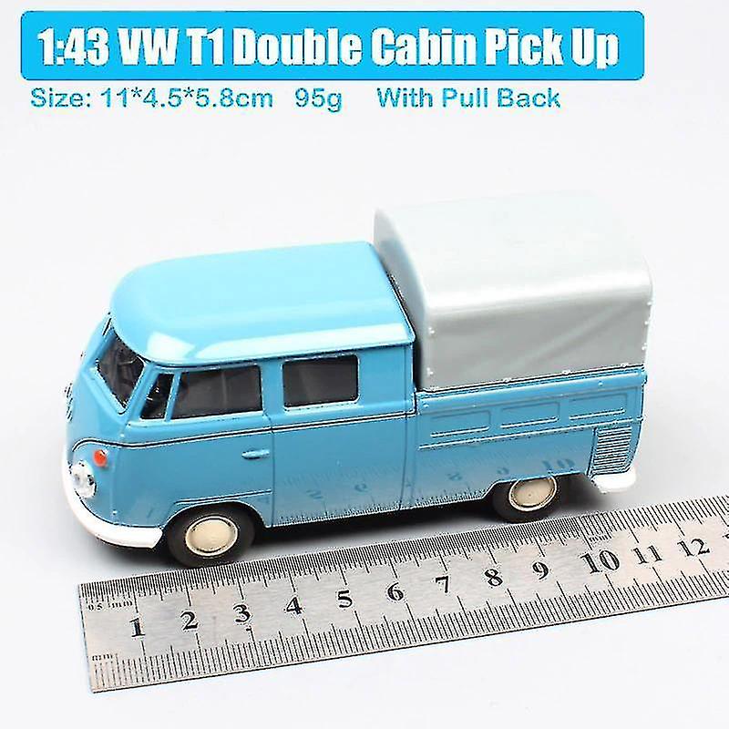 Foto 3 pulgar | Venta Internacional - Camioneta De Juguete Con Cabina Doble Mini Welly T1 A Escala 1/36