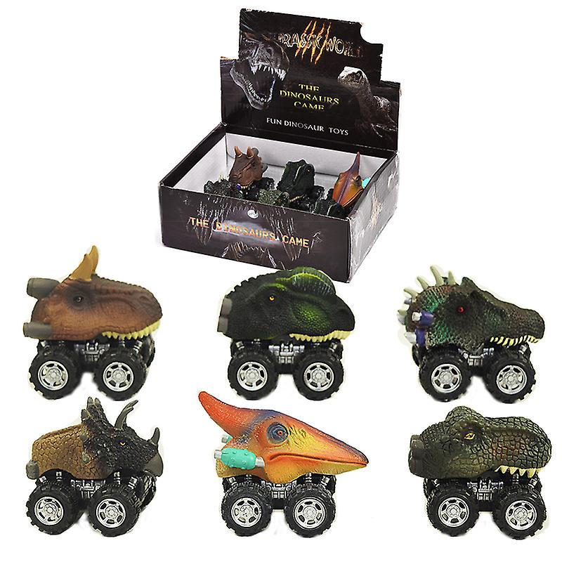 Foto 2 pulgar | Venta Internacional - Toy Cars Dinosaur Collection, Paquete De 6 Unidades Para Niños De 3,4 Años