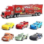 Venta Internacional - Modelo De Vehículo De Juguete, Camión Y Coche, 7 Piezas, Con El Tema De Los Vengadores