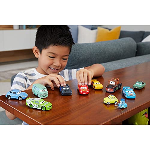 Foto 4 pulgar | Venta Internacional - Set De Juguetes Disney Cars Mini Racers Fundidos A Presión, Paquete De 10 Vehículos
