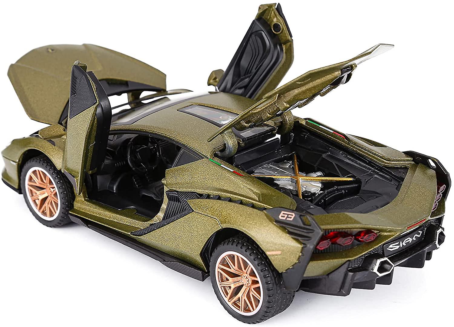 Foto 2 | Venta Internacional - Coche De Juguete De Metal Modelo Lamborghini Sian Fkp37 Con Luz Y Sonido