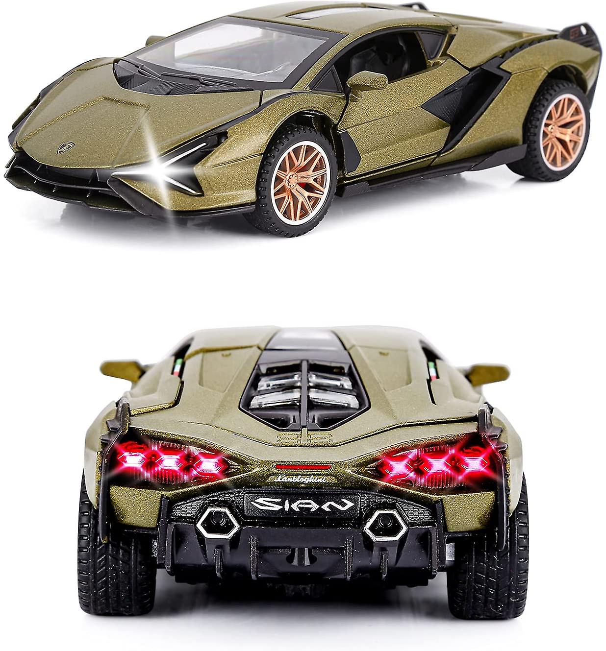 Foto 4 pulgar | Venta Internacional - Coche De Juguete De Metal Modelo Lamborghini Sian Fkp37 Con Luz Y Sonido