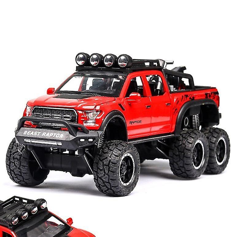 Foto 2 | Venta Internacional - Coche de Juguete Raptor F150 Big Wheel de Aleación Fundida Escala 1:28