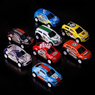 Foto 3 | Venta Internacional - Juego De Coches De Aleación De Juguete, 8 Piezas, Para Niños De Más De 3 Años, 7,5 Cm