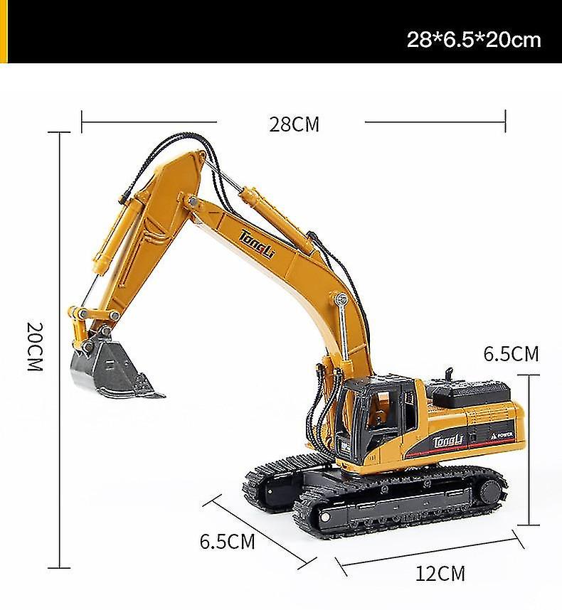 Foto 3 pulgar | Venta Internacional - Cargadora De Ruedas Para Vehículos De Construcción, Volquete, Excavadora, 1:50