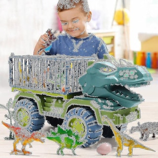Foto 1 | Venta Internacional - Automóviles De Juguete Para Niños, Dinosaurios, Ingeniería, Construcción De Camiones