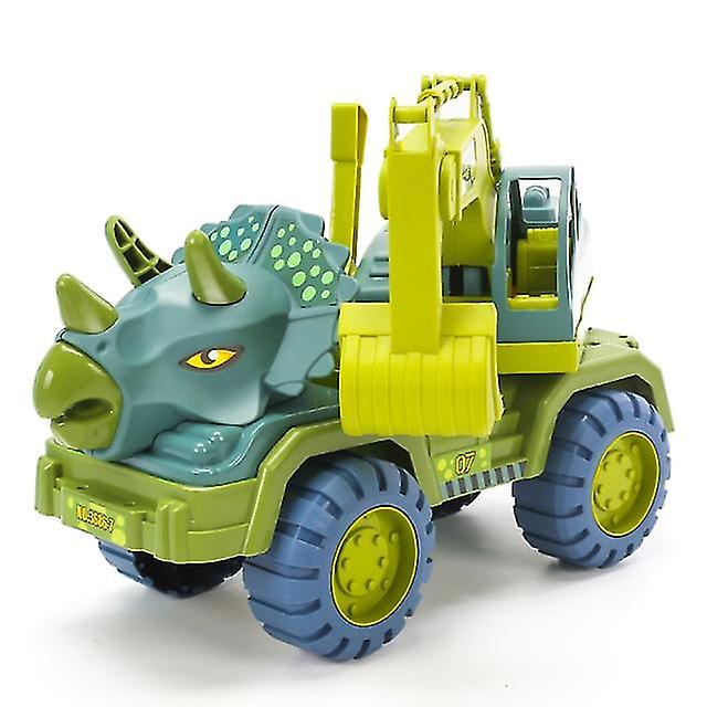 Foto 2 pulgar | Venta Internacional - Coche De Juguete Con Dinosaurios, Coche De Transporte Para Niños, Regalo De Navidad