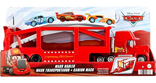 Foto 7 pulgar | Venta Internacional - Camión Transportador De Juguetes Disney Cars Toys Mack Hauler 33 Cm