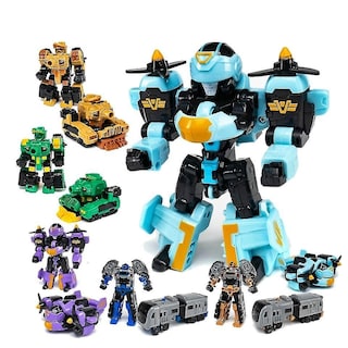 Foto 2 | Venta Internacional - Juguetes De Dibujos Animados Modelo Transformer Car Robot Para Niños