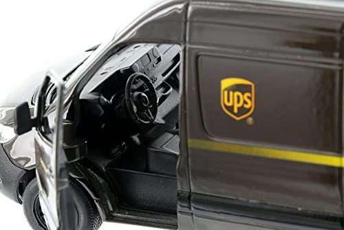 Foto 3 pulgar | Venta Internacional - Modelo De Coche Fundido A Presión Kinsmart Mercedes-benz Sprinter Ups 1:48