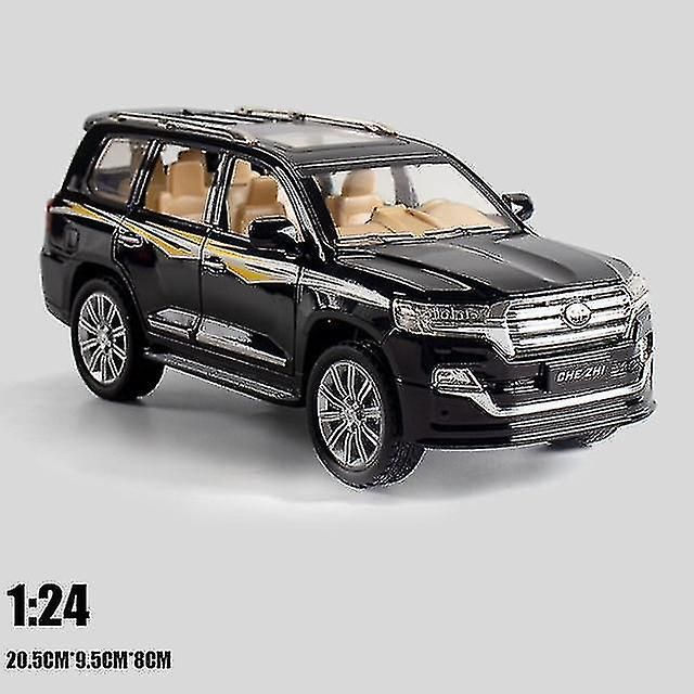 Foto 2 pulgar | Venta Internacional - Modelo De Coche Land Cruiser Suv 1/24 De Aleación Fundida A Presión Con 6 Puertas